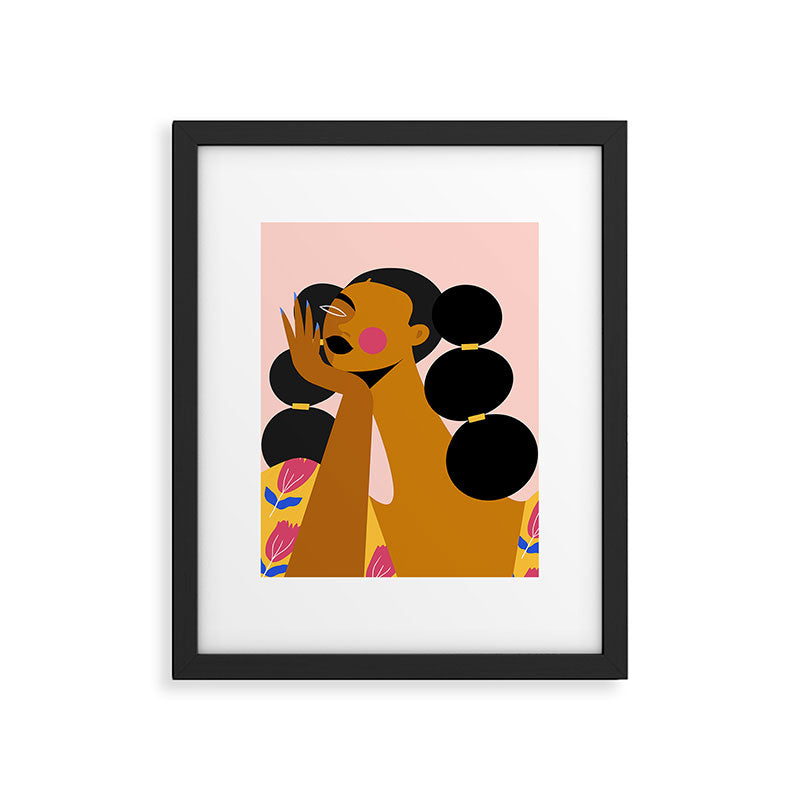Bubble Braids Framed Art Print Gallery Image 5