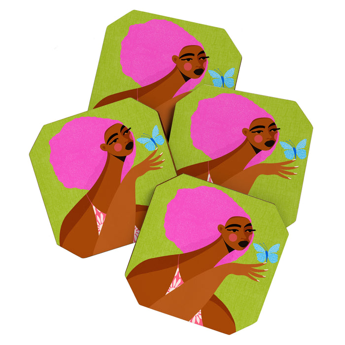 Butterfly Chats Coaster Gallery Image 1