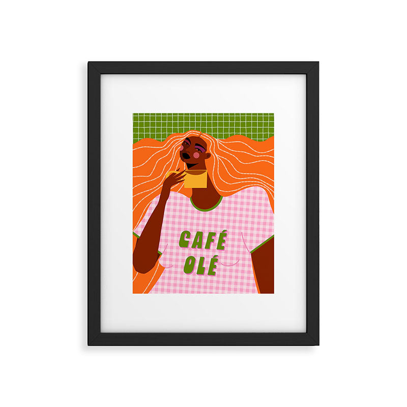 Café Olé - Coffee Bar Styling Framed Art Print Gallery Image 5