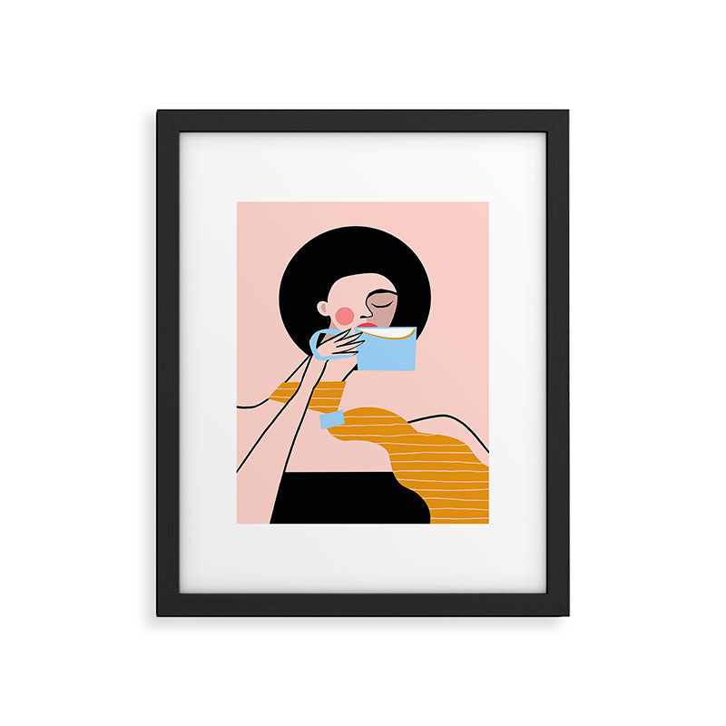 Cafe Framed Art Print Gallery Image 5