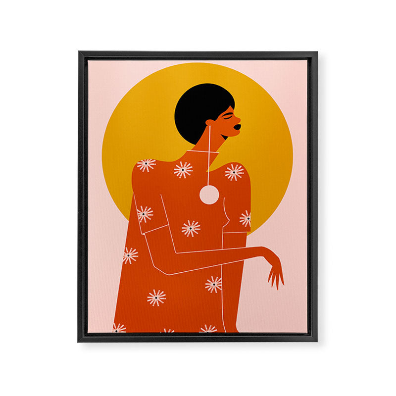 Charmed, I'm Sure Framed Canvas Print Gallery Image 6