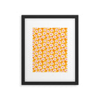 Chunky Blooms Pattern Framed Art Print Gallery Image 6