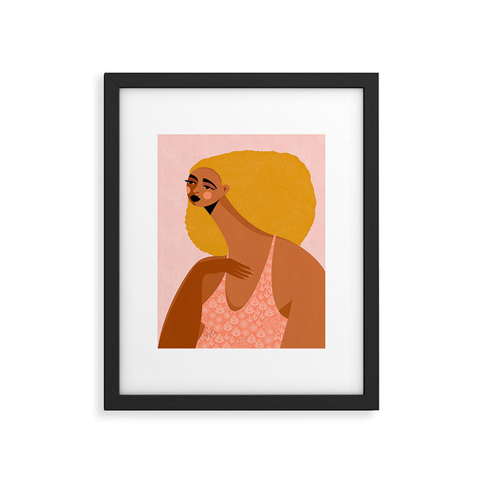 Entering Her Soft Girl Era  Framed Art Print Gallery Image 1