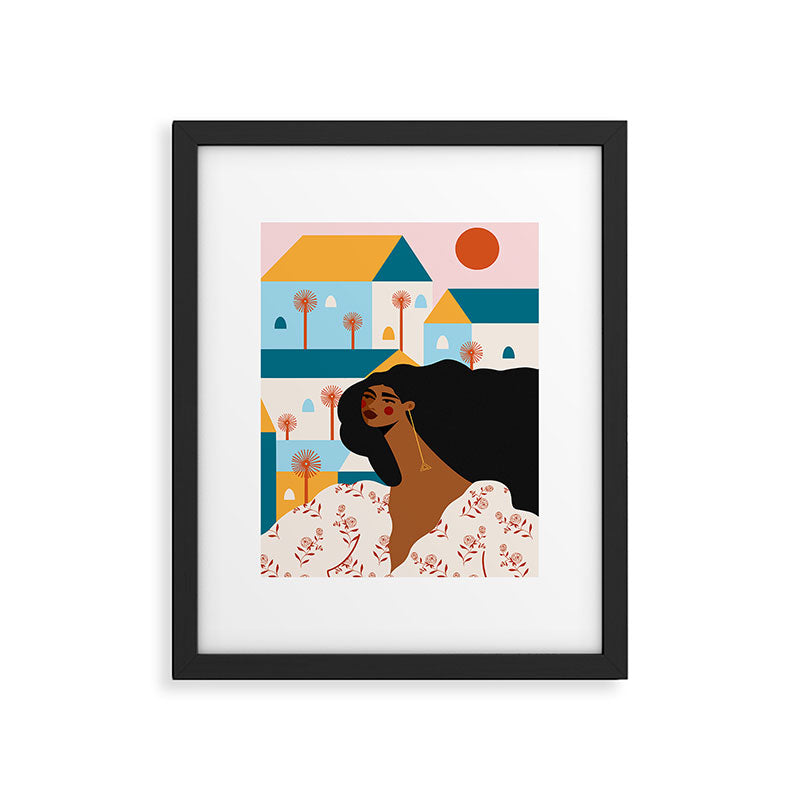 Exploring A New City Framed Art Print Gallery Image 5