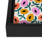 Floral Bliss Framed Canvas Print Gallery Image 3