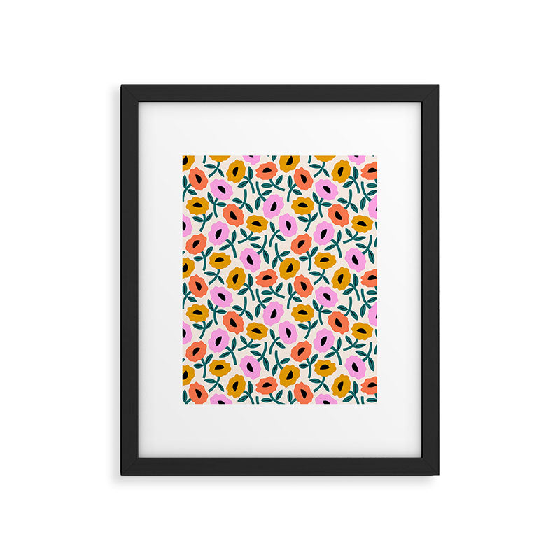 Floral Bliss Framed Art Print Gallery Image 6