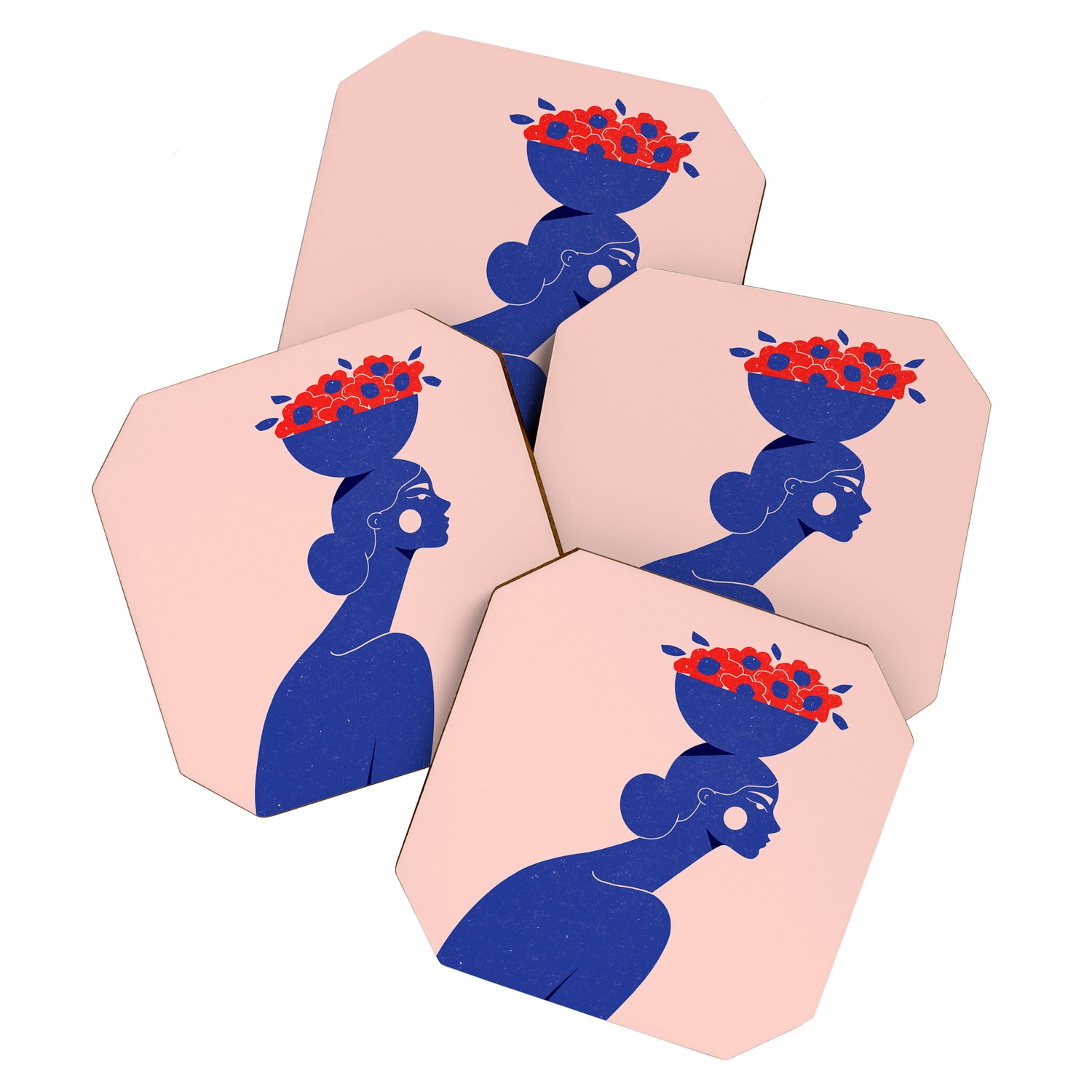 Floral Bowl Coaster Gallery Image 1
