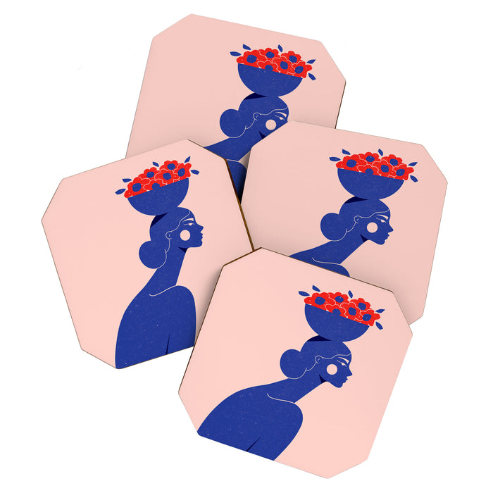 Floral Bowl Coaster Gallery Image 1