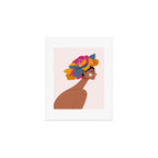 Flower Girl Art Print Gallery Image 1