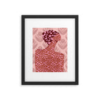 Flower Woman Framed Art Print Gallery Image 5