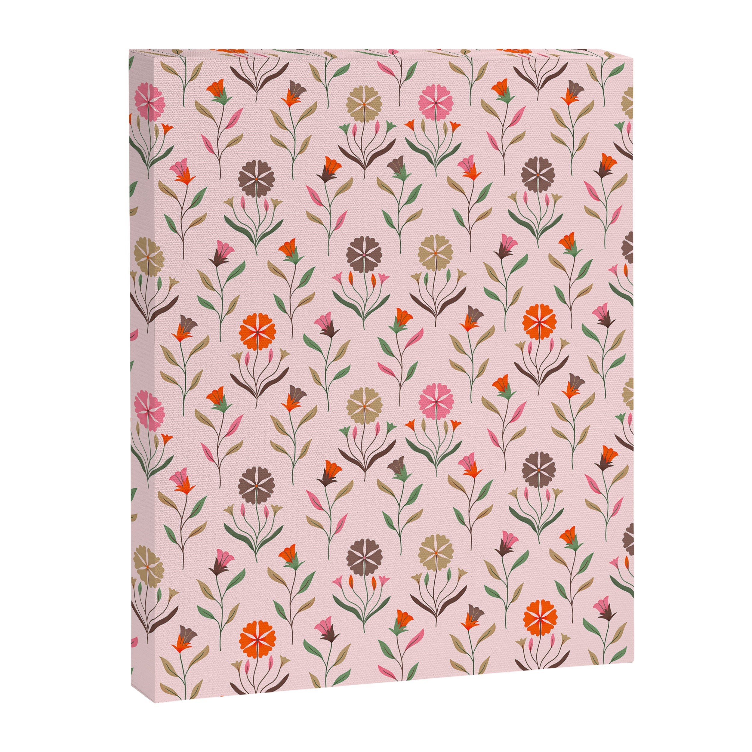 Folk Meadow - Spring Blush Canvas Print Gallery Image 8
