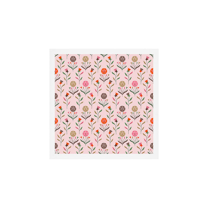 Folk Meadow - Spring Blush Art Print Gallery Image 1