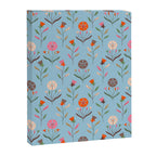 Folk Meadow - Vintage Floral Pattern Canvas Print Gallery Image 8