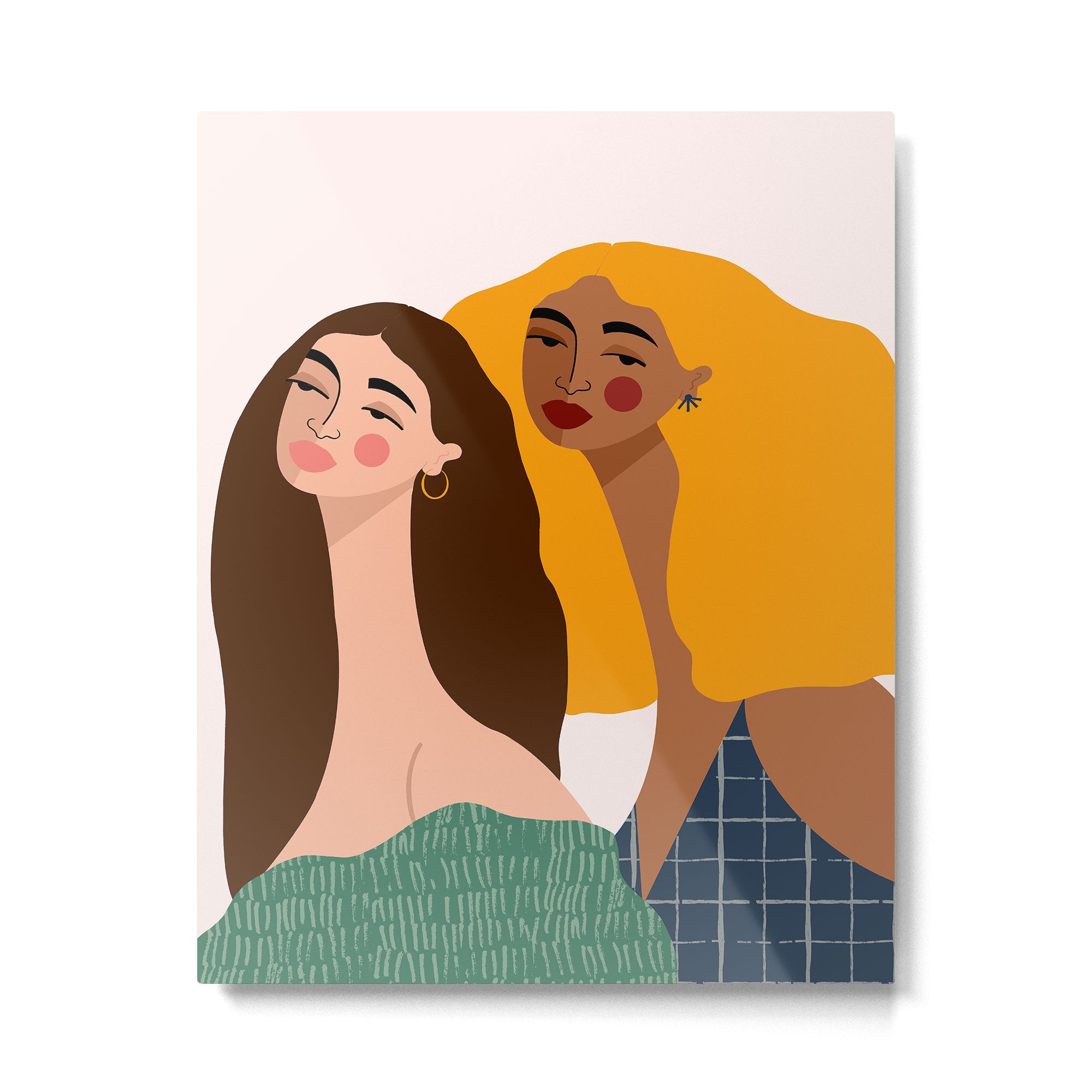 Girl Power Friendship Metal Print Gallery Image 6