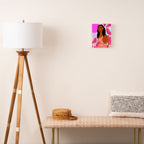 Girl With Pink Sun Canvas Print Gallery Image 2
