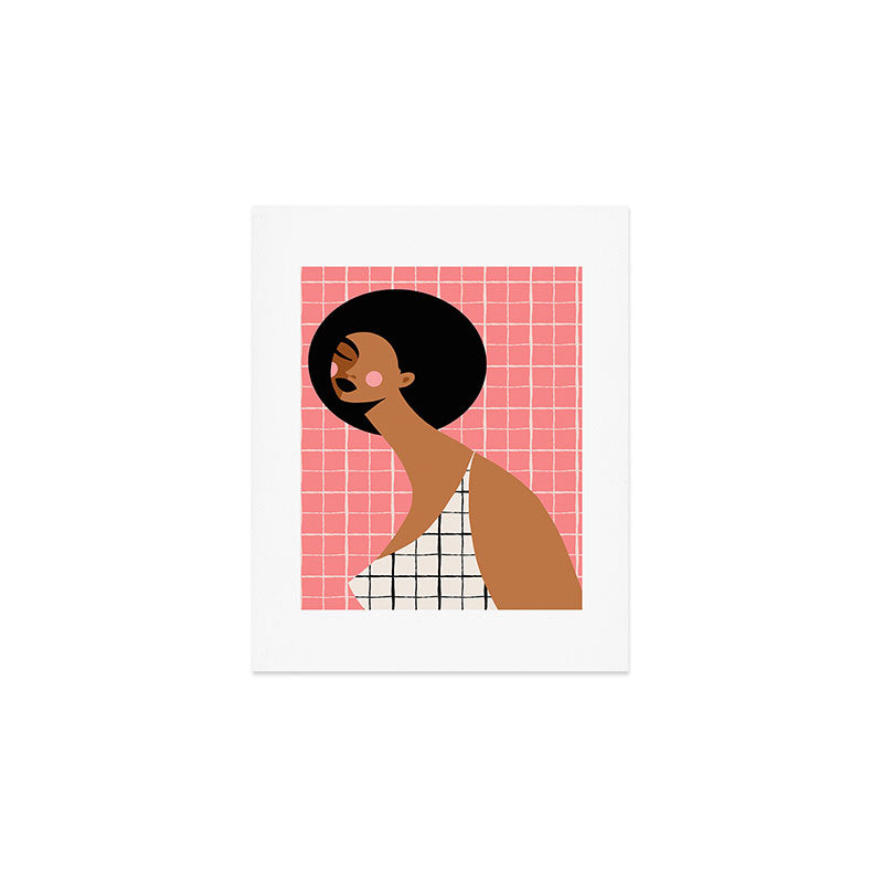 Grid Locked Goddess Art Print Gallery Image 1