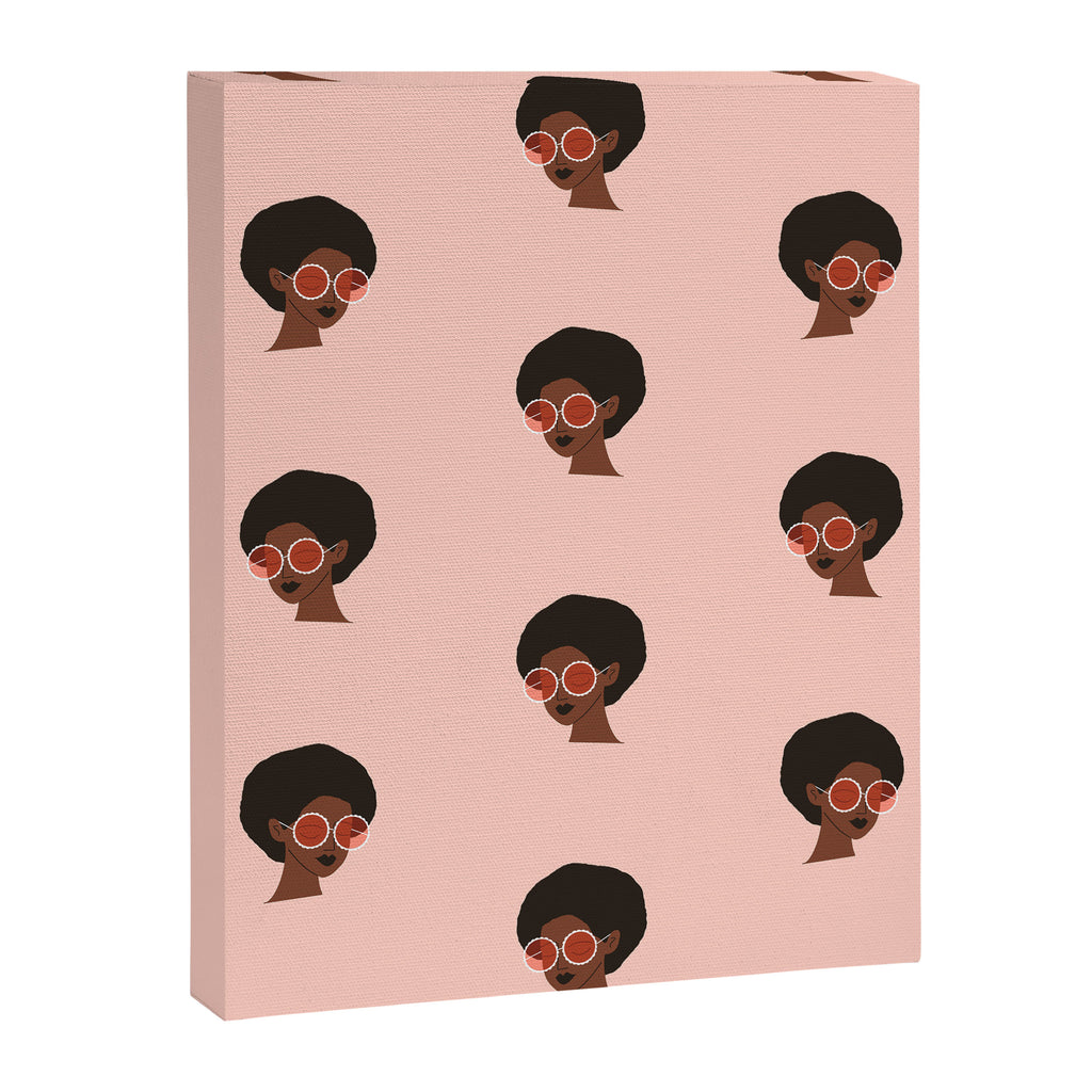 Groovy Girl Pattern Canvas Print Gallery Image 8