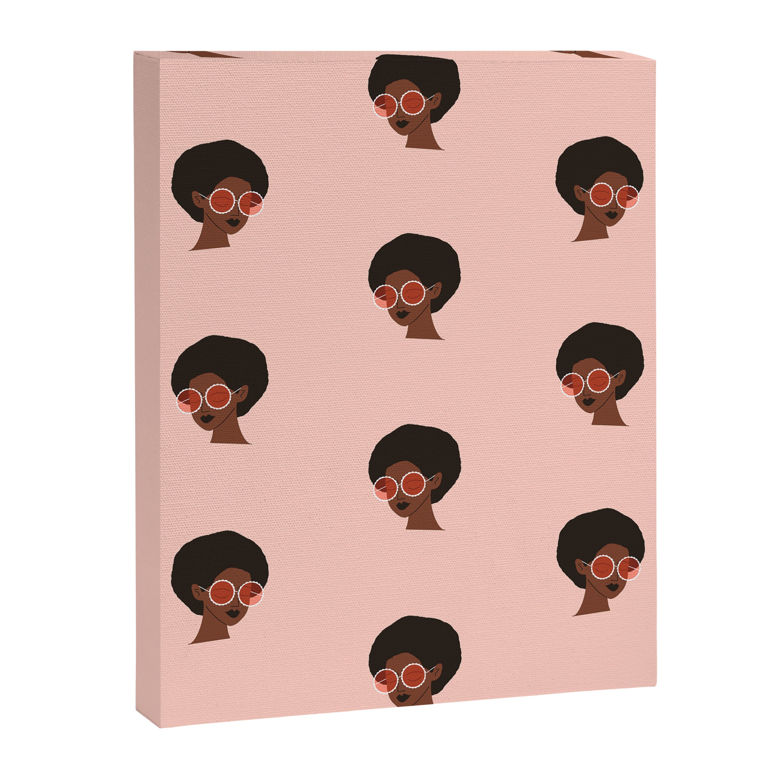 Groovy Girl Pattern Canvas Print Gallery Image 8