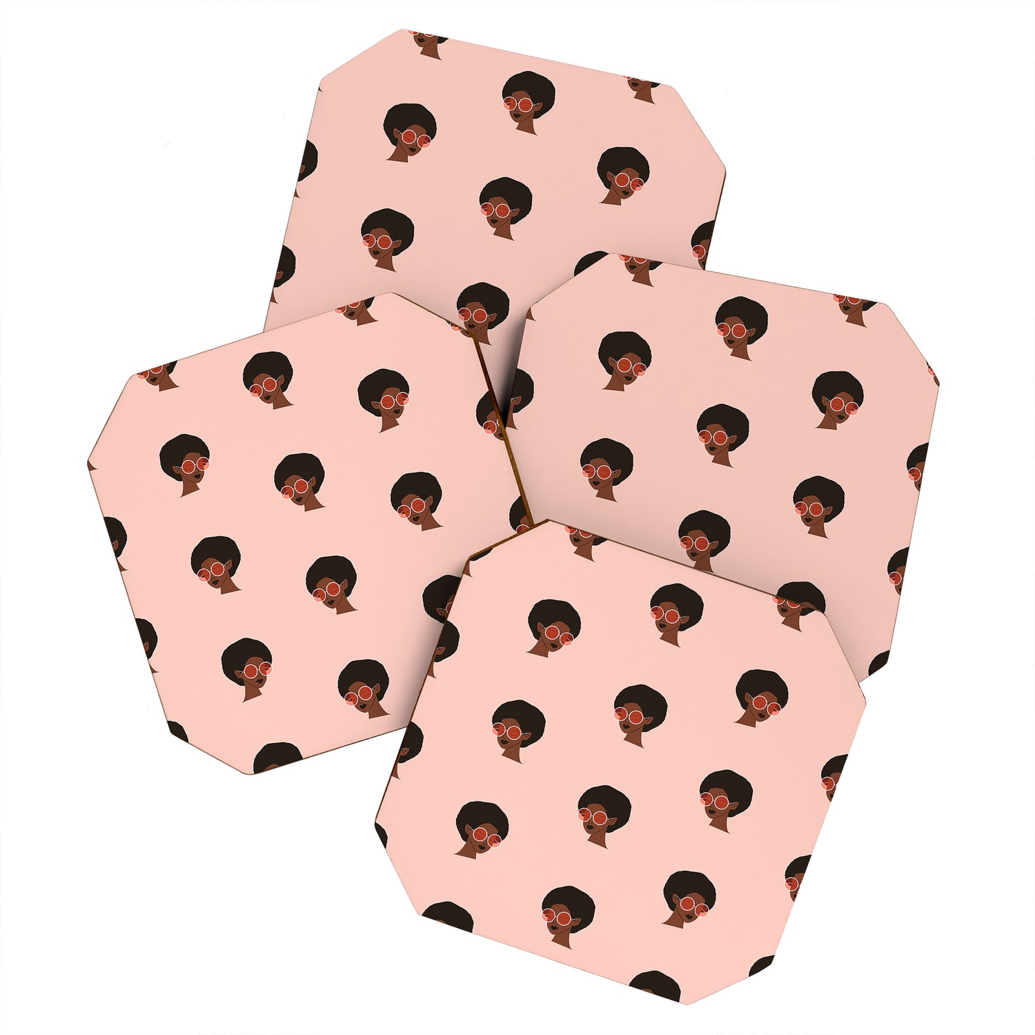 Groovy Girl Pattern Coaster Gallery Image 1