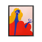 Happy Hour Framed Canvas Print Gallery Image 6