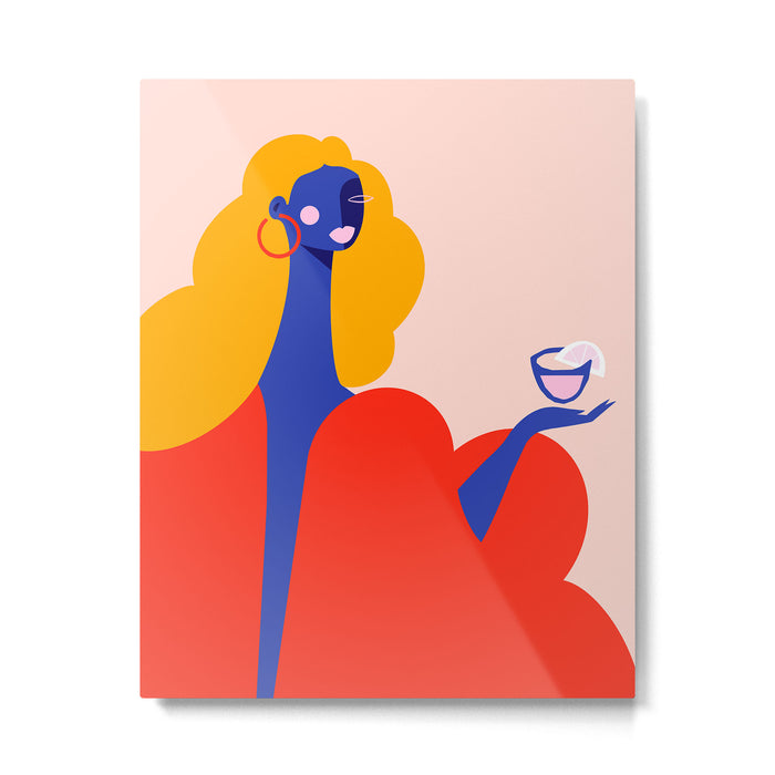 Happy Hour Metal Print Gallery Image 1