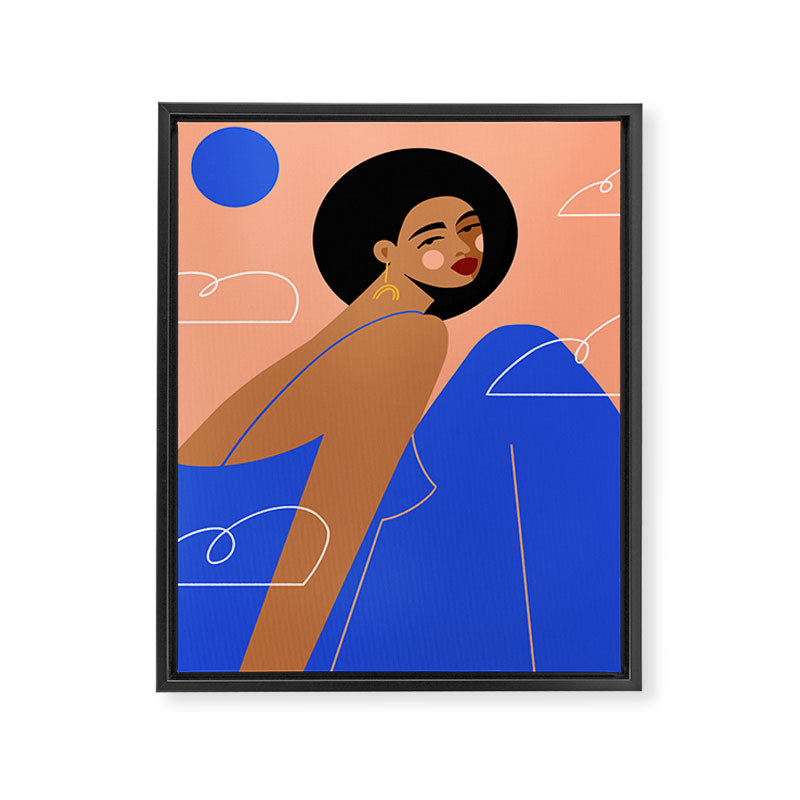 Head In The Clouds Framed Canvas Print Gallery Image 6