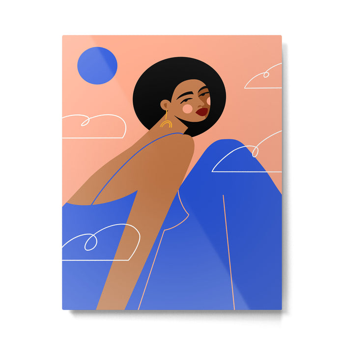 Head In The Clouds Metal Print Gallery Image 1