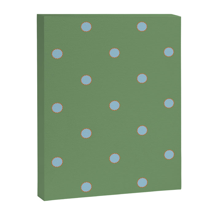 Heirloom Dot - Heritage Pattern Canvas Print Gallery Image 1