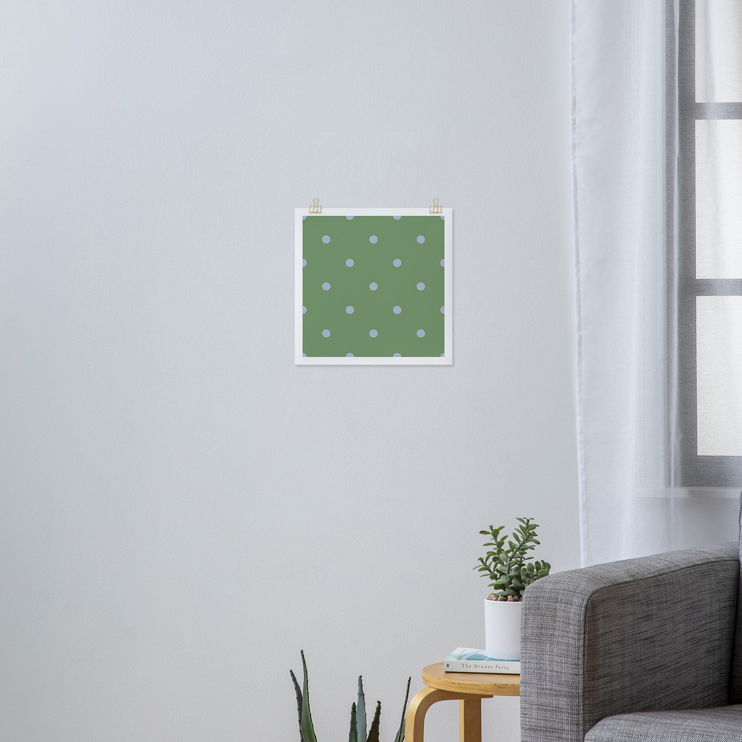 Heirloom Dot - Heritage Pattern Art Print Gallery Image 3