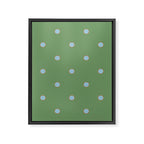 Heirloom Dot - Heritage Pattern Framed Canvas Print Gallery Image 8
