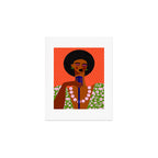 Jazz Art - A Soulful Serenade Art Print Gallery Image 1