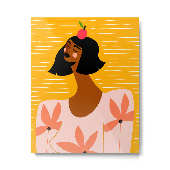 Lady Apple Metal Print Gallery Image 1