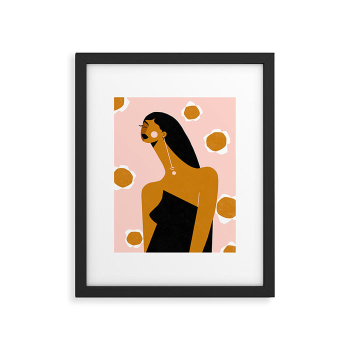 Little Black Dress Framed Art Print Gallery Image 1