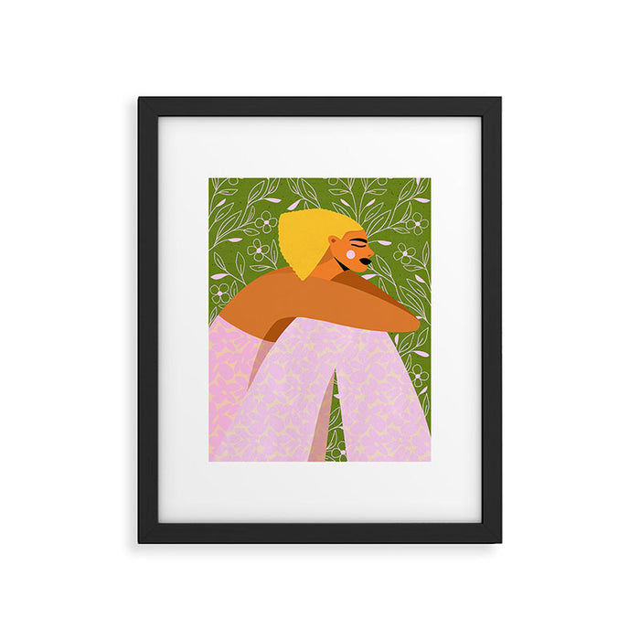 Manifesting Spring Framed Art Print Gallery Image 1