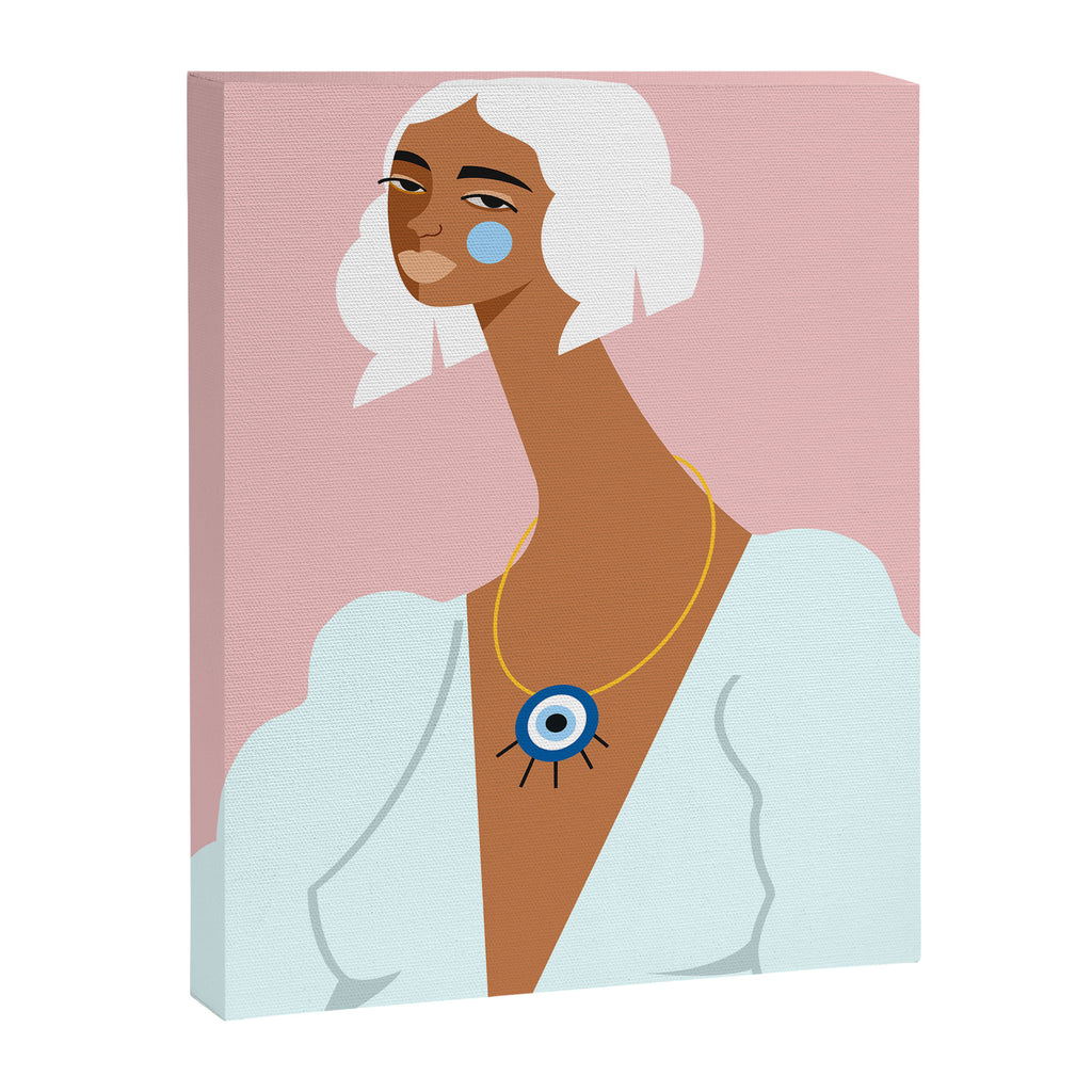 Mint Dress Canvas Print Gallery Image 6
