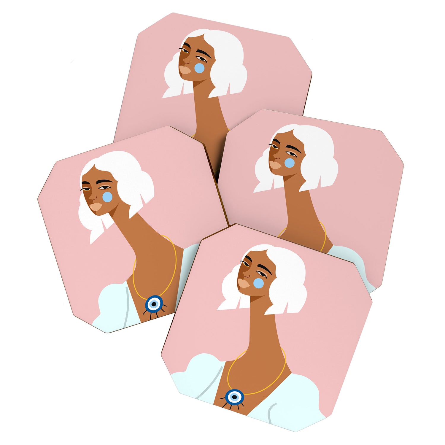 Mint Dress Coaster Gallery Image 1