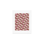 Mocha Elf Pattern Art Print Gallery Image 1