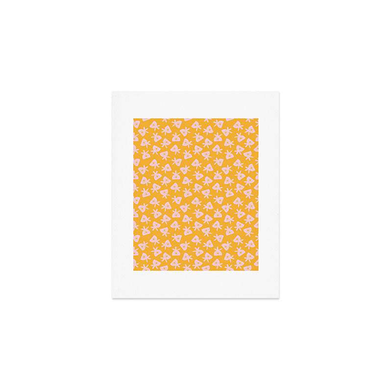 Mod Scattered Buds Art Print Gallery Image 1