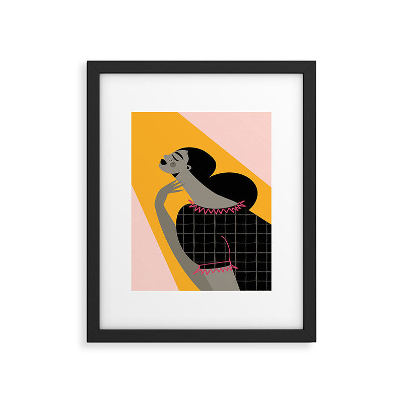 Ona Framed Art Print Gallery Image 5