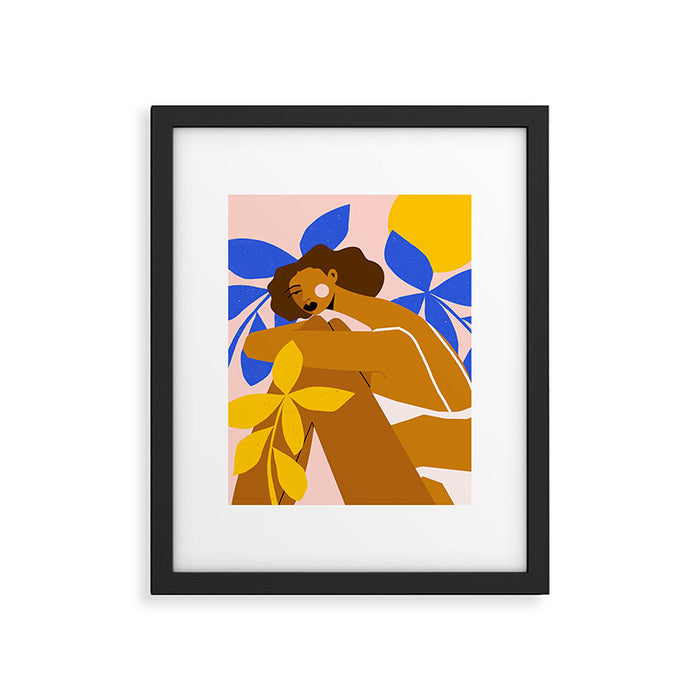 Pink Bikini Framed Art Print Gallery Image 1