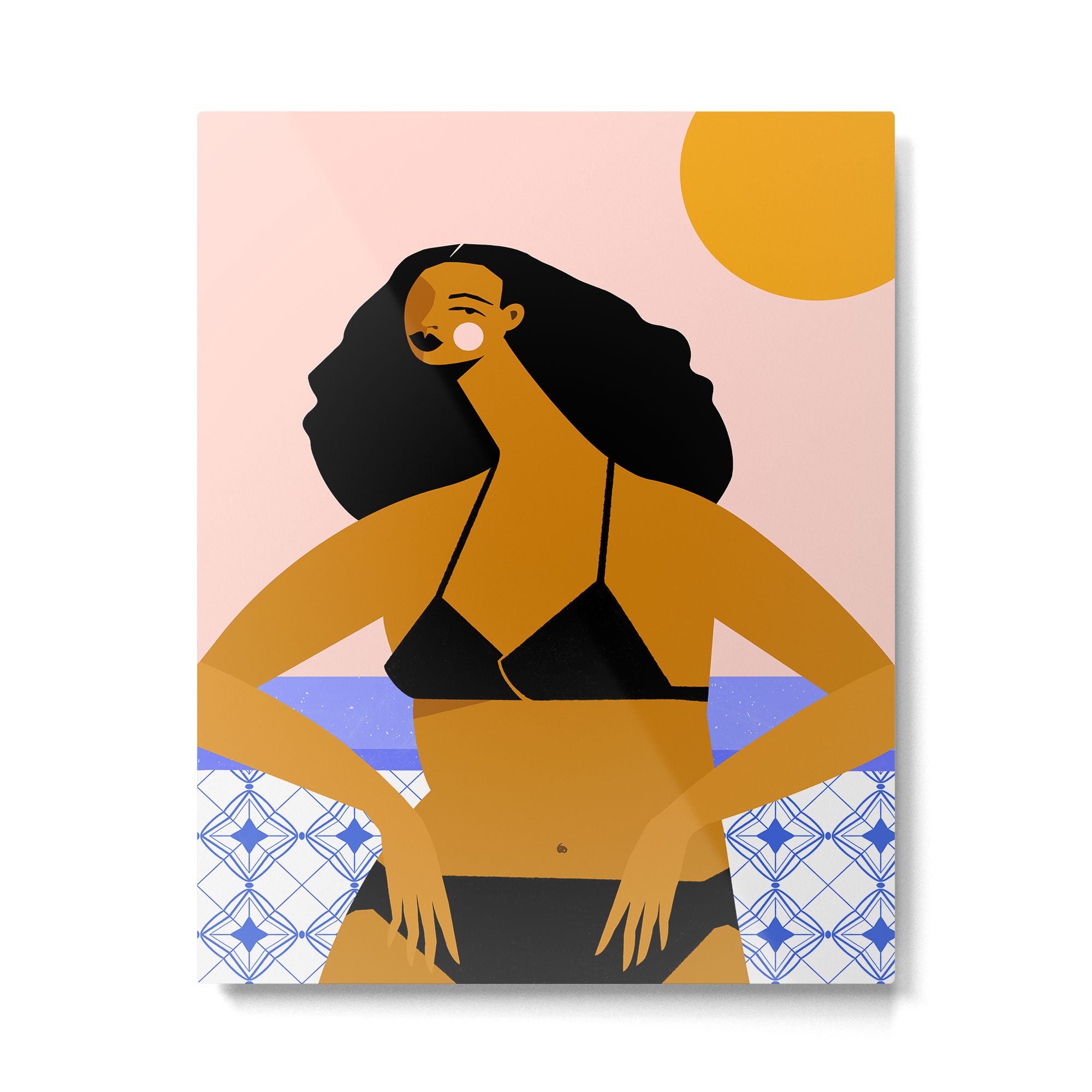 Pool Time Metal Print Gallery Image 4