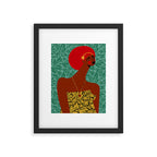 Portrait Of A Tropical Girl Framed Art Print Gallery Image 5