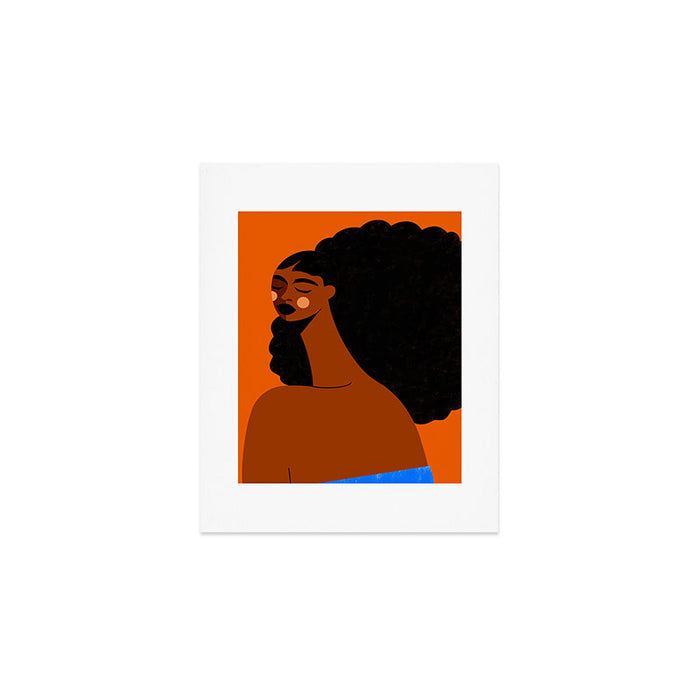Portrait of Silent Strength Art Print Gallery Image 1
