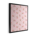 Pressed Posies - Floral Art Framed Canvas Print Gallery Image 2