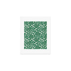 Retro Forest Flora Pattern Art Print Gallery Image 1