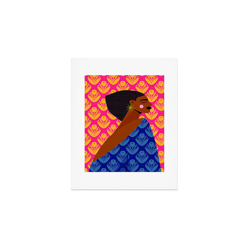 Retro Goddess Art Print Gallery Image 1