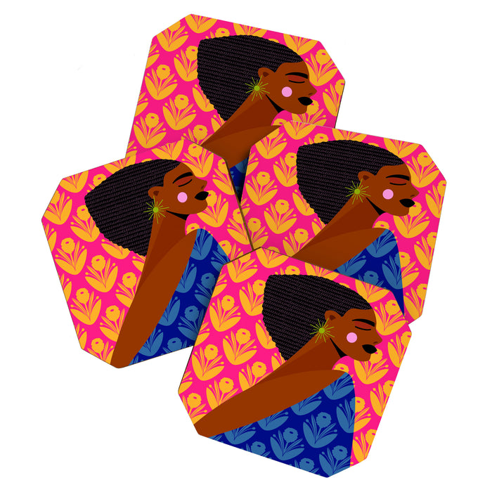 Retro Goddess Coaster Gallery Image 1