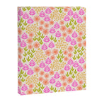 Retro Tropical Flora Pattern Canvas Print Gallery Image 8