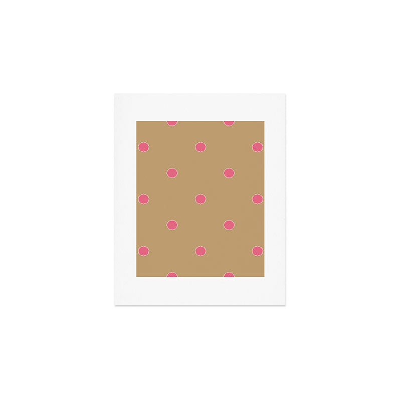 Rickrack Bloom - Folk Motif Art Print Gallery Image 1