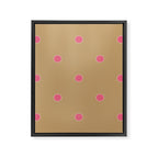 Rickrack Bloom - Folk Motif Framed Canvas Print Gallery Image 8